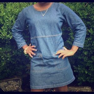 Denim dress